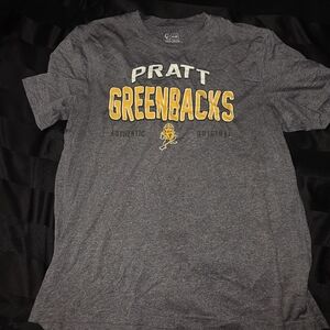 Pratt Greenbacks Gray Short Sleeve Tee